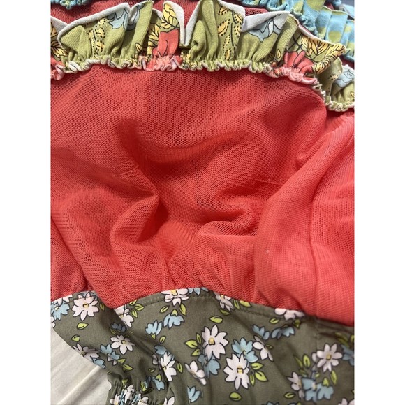 Matilda Jane Twirling Tulle Skirt Girls Secret Fields Tiered Ruffles Size 8 - Picture 9 of 9